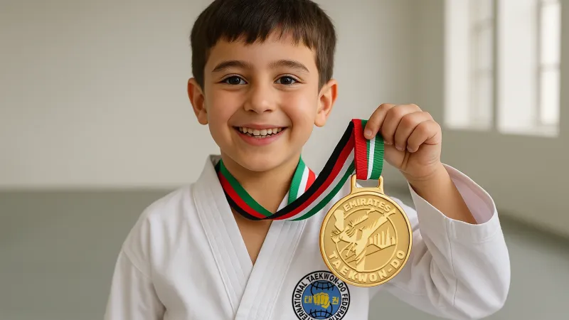 Taekwon-Do Gold Medal Kid