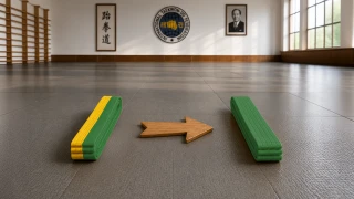 Yellow-green belt to green belt exam syllabus