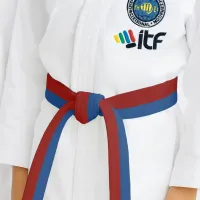 Blue and Red Belt